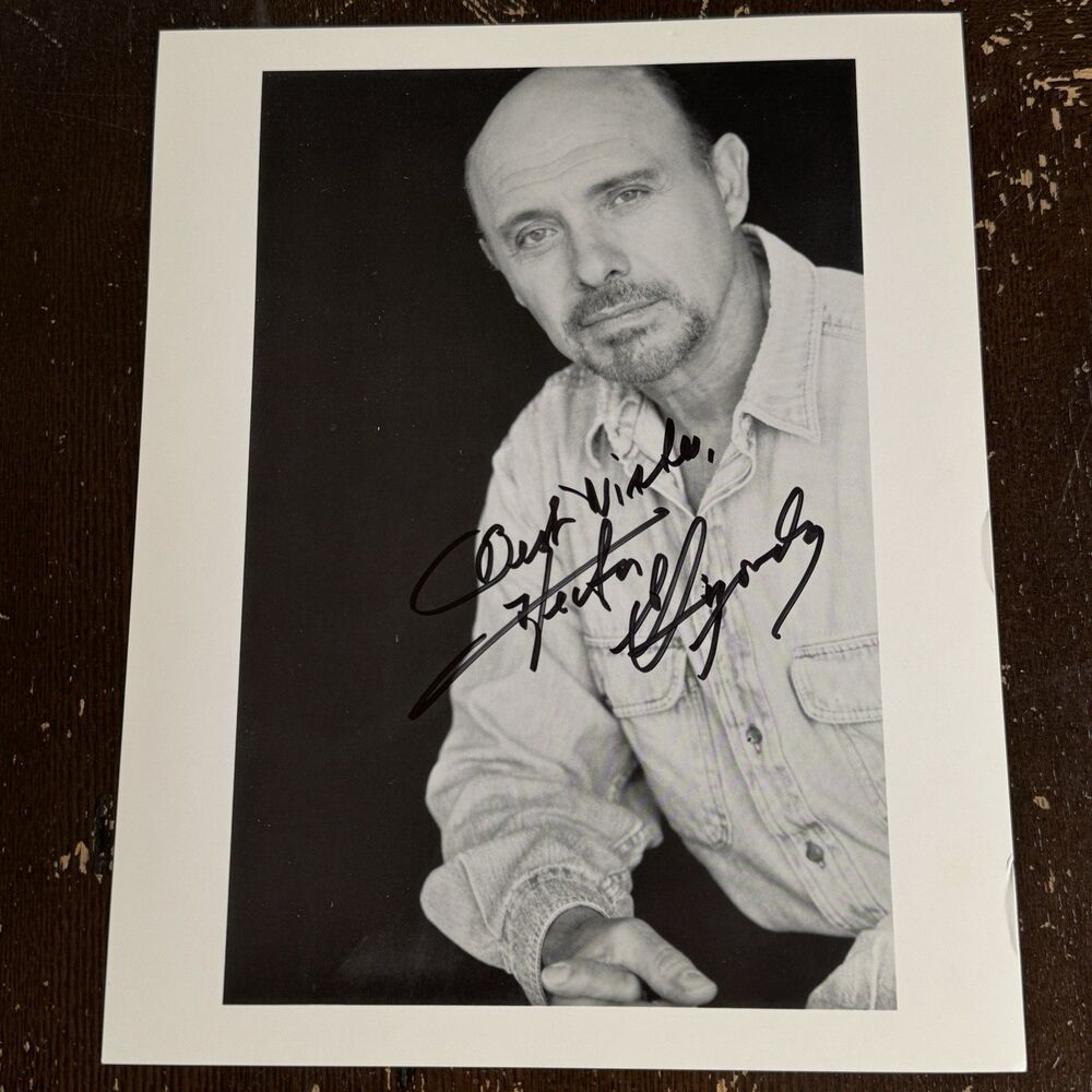 Hector Elizondo Autographed 8x10 Hand Signed In Person Best Wishes